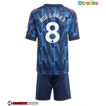 Otroške Nogometnih dresov Arsenal Martin Odegaard #8 Gostujoči 2025-26 Kratki rokavi (+ hlače)